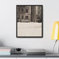 430 W 119th St New York Gallery Canvas Wraps Vertical Frame 16″ x 20″ Premium Gallery Wraps (1.25″) Black white