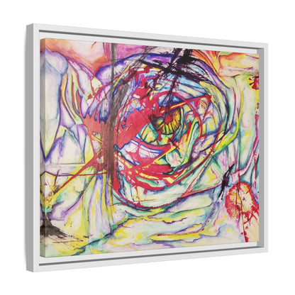 The Eye Framed Art Print - Kia Day Design