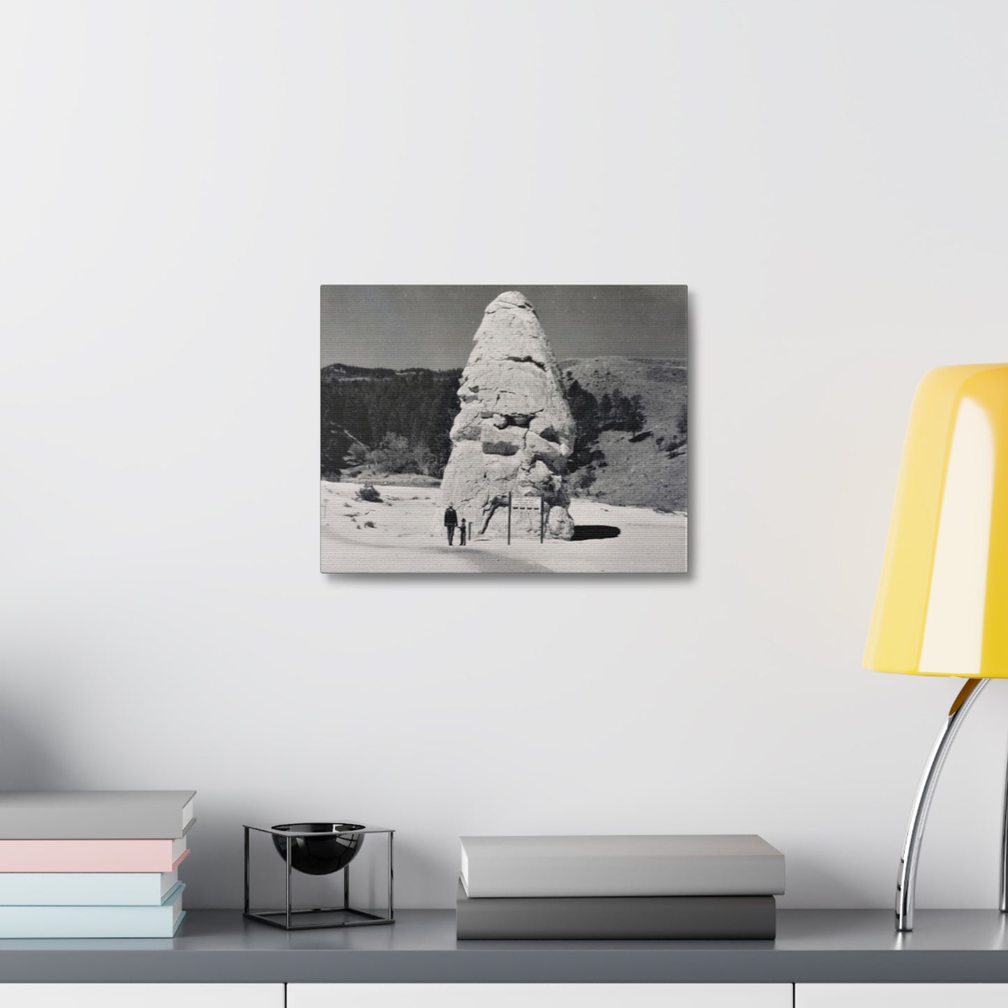 Liberty Cap Yellowstone Stretched Canvas