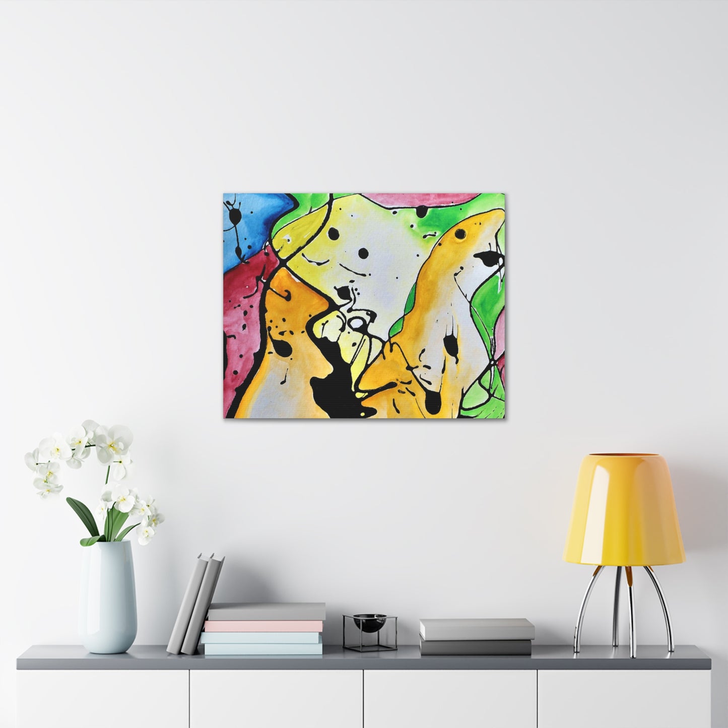 Space Judy Canvas Gallery Wraps