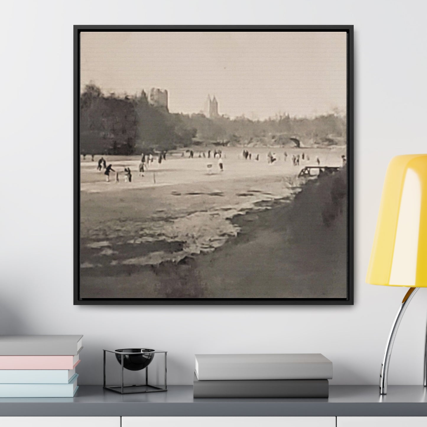 Central Park Gallery Canvas Wraps, Square Frame