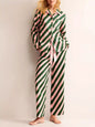 Striped Long Sleeve Shirt and Pants Lounge Set- Shopimist- {{Product type}}