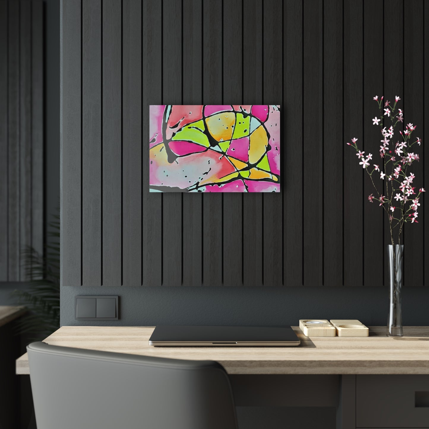 Pink Mouse Acrylic Prints