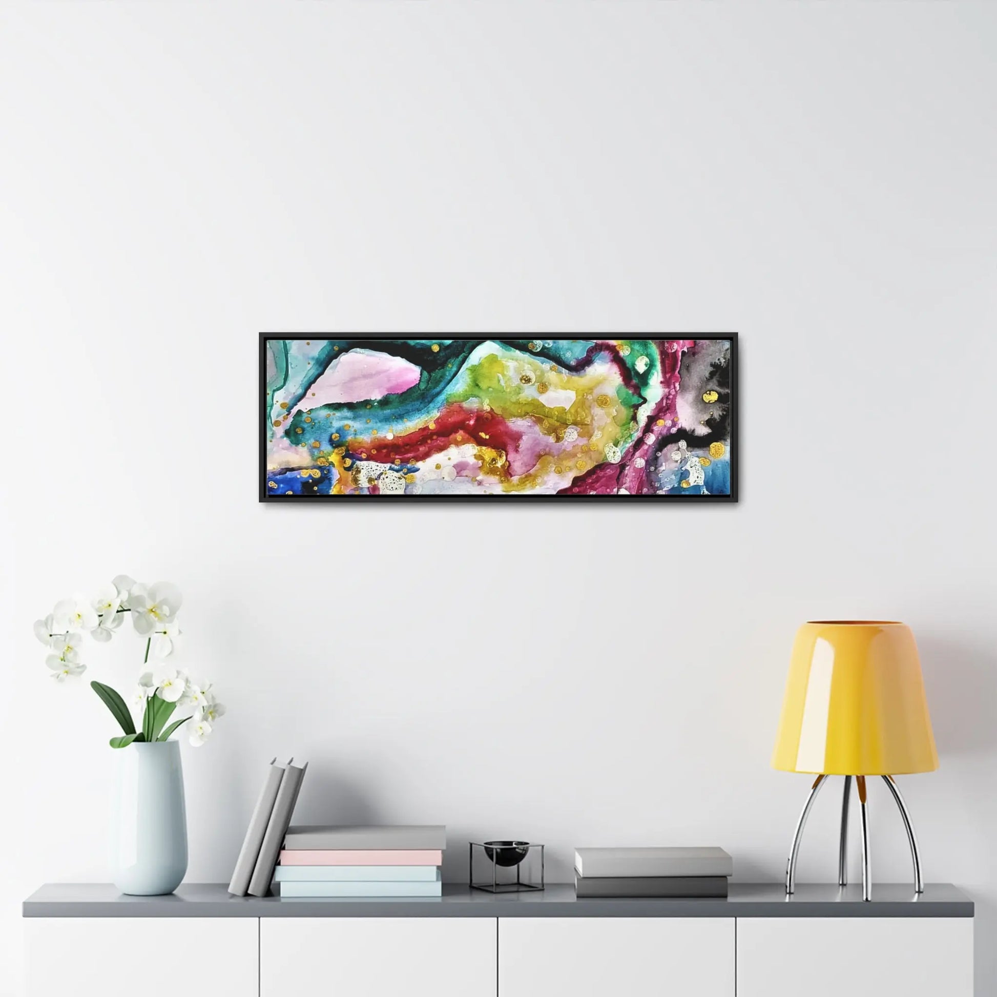 Cosmic Face Gallery Canvas Wraps, Horizontal Frame