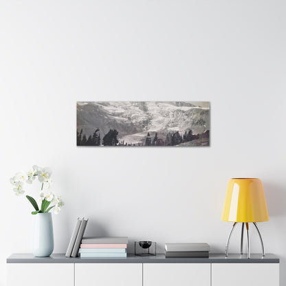 Mount Rainier Canvas Gallery Wraps 36″ x 12″ 1.25"