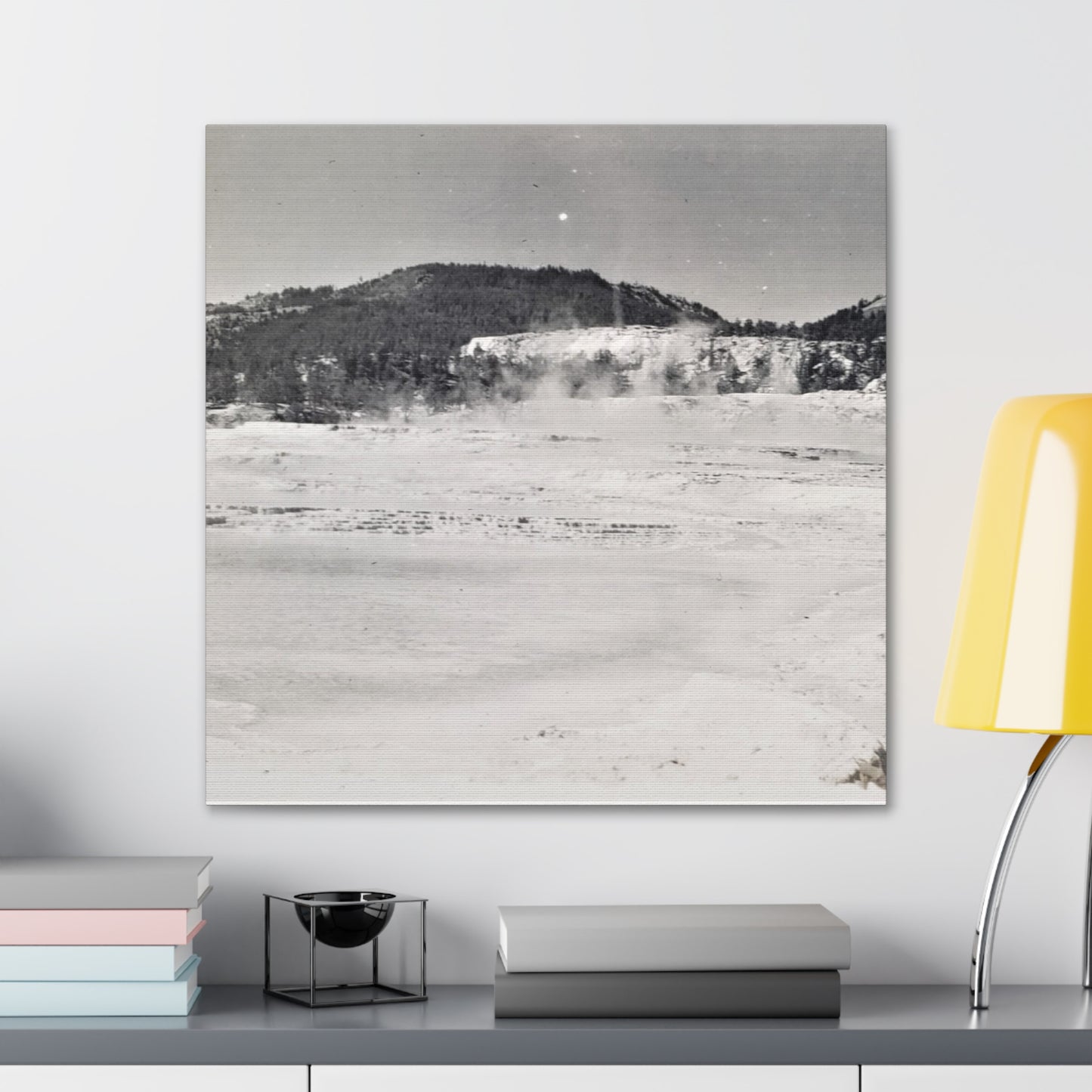 Mammoth Hot Springs Yellowstone Canvas Gallery Wraps