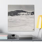 Mammoth Hot Springs Yellowstone Canvas Gallery Wraps 24″ x 24″ 1.25"