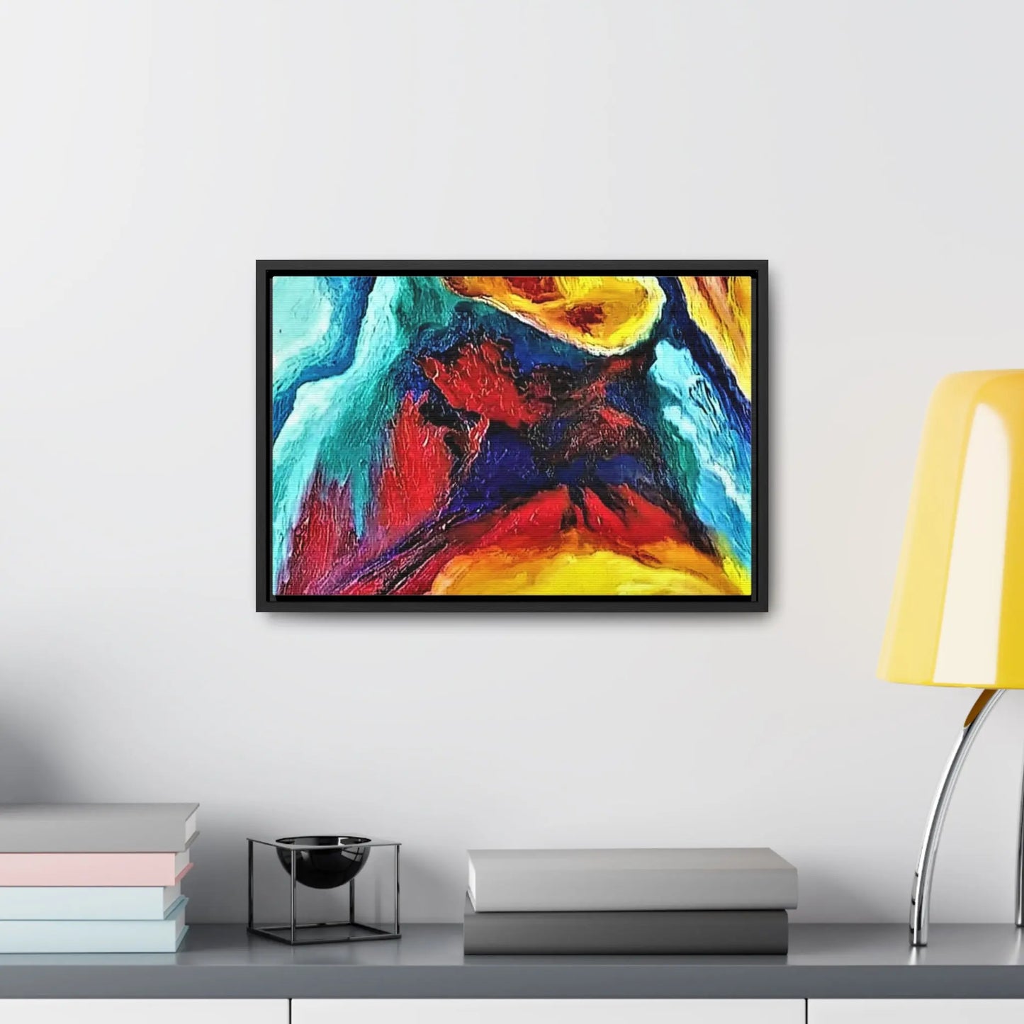 Cavern Gallery Canvas Wraps, Horizontal Frame