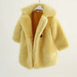 Kids Autumn And Winter Coat Yellow 90cm