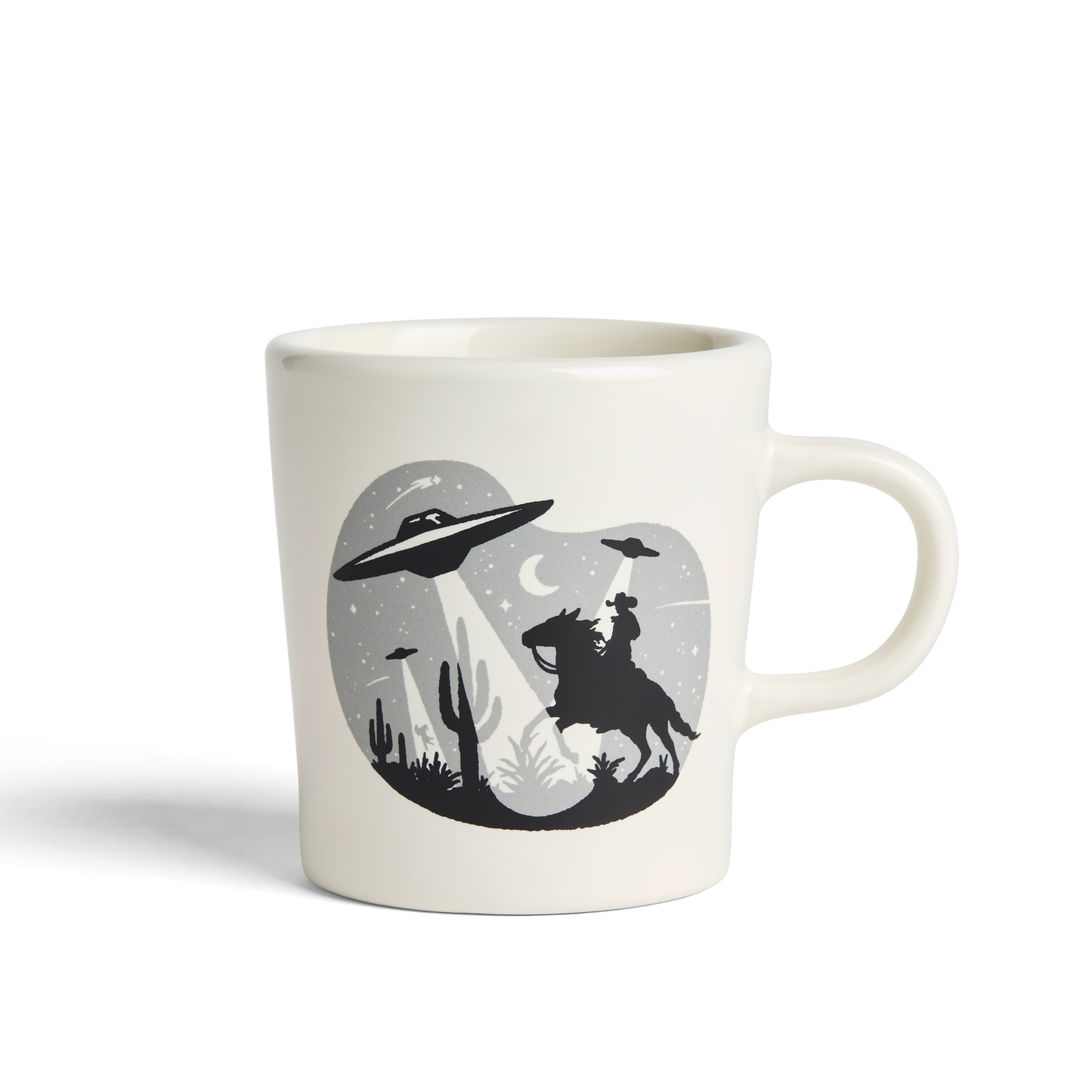 Sam Larson - UFO Invasion - 9oz Modern Diner Mug - -