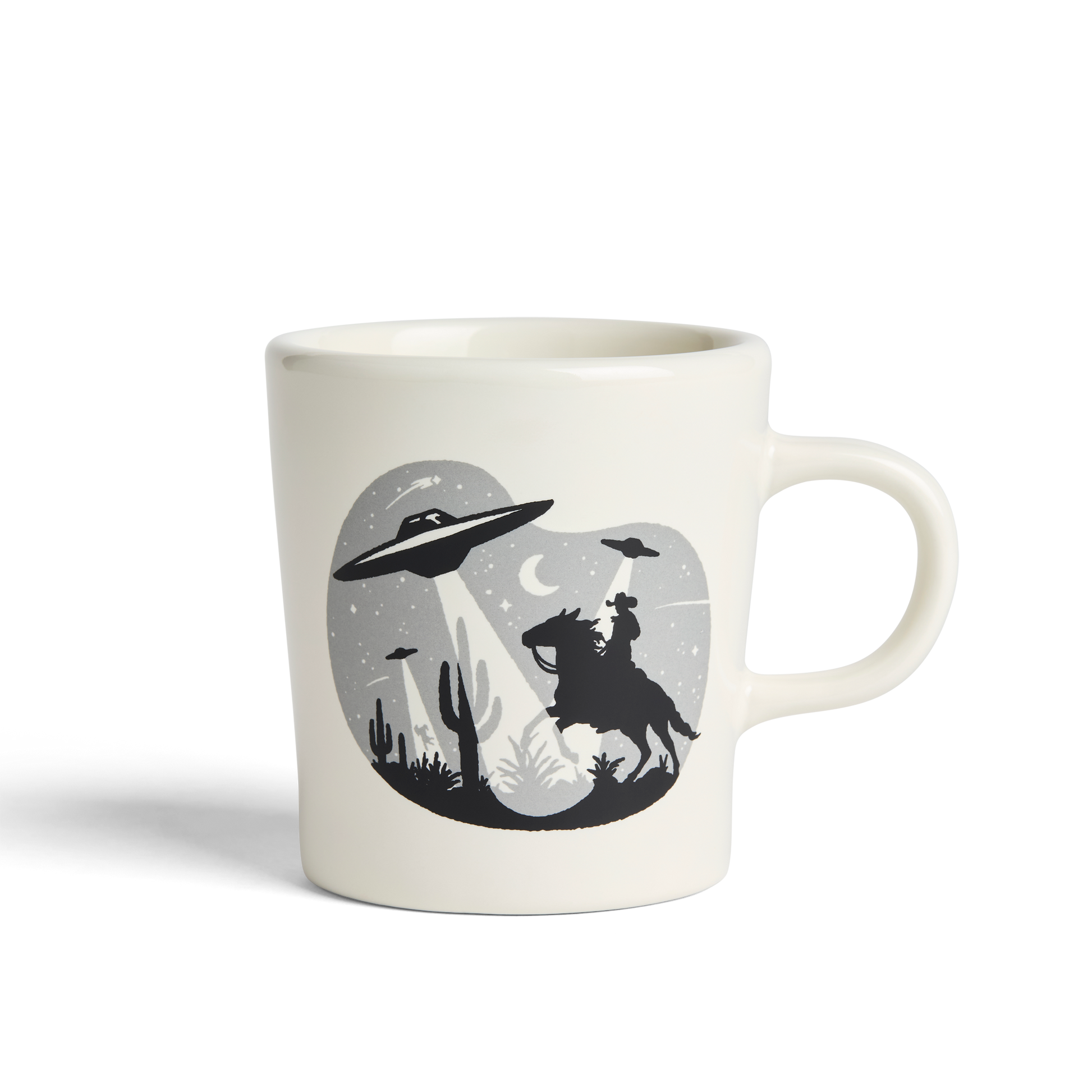 Sam Larson - UFO Invasion - 9oz Modern Diner Mug - -