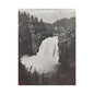 Upper Falls Yellowstone Satin Canvas Stretched 12″ x 16″ (Vertical) 1.5"