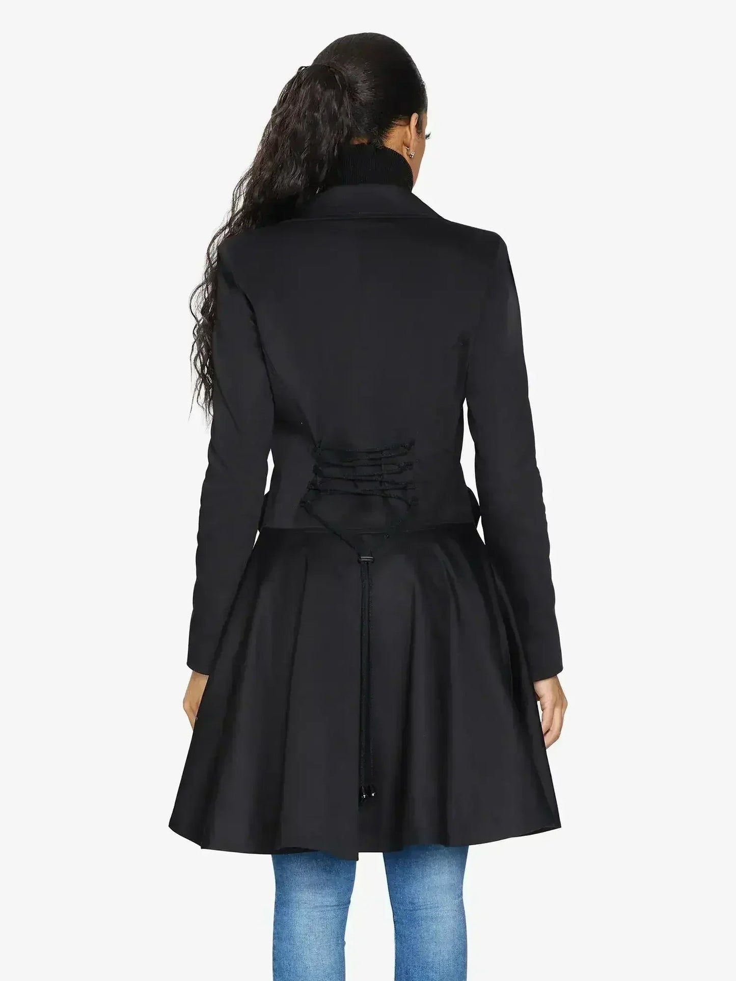 Spring/Summer Double Breasted Skater Coat (1102-SP) - - Jackets & Coats