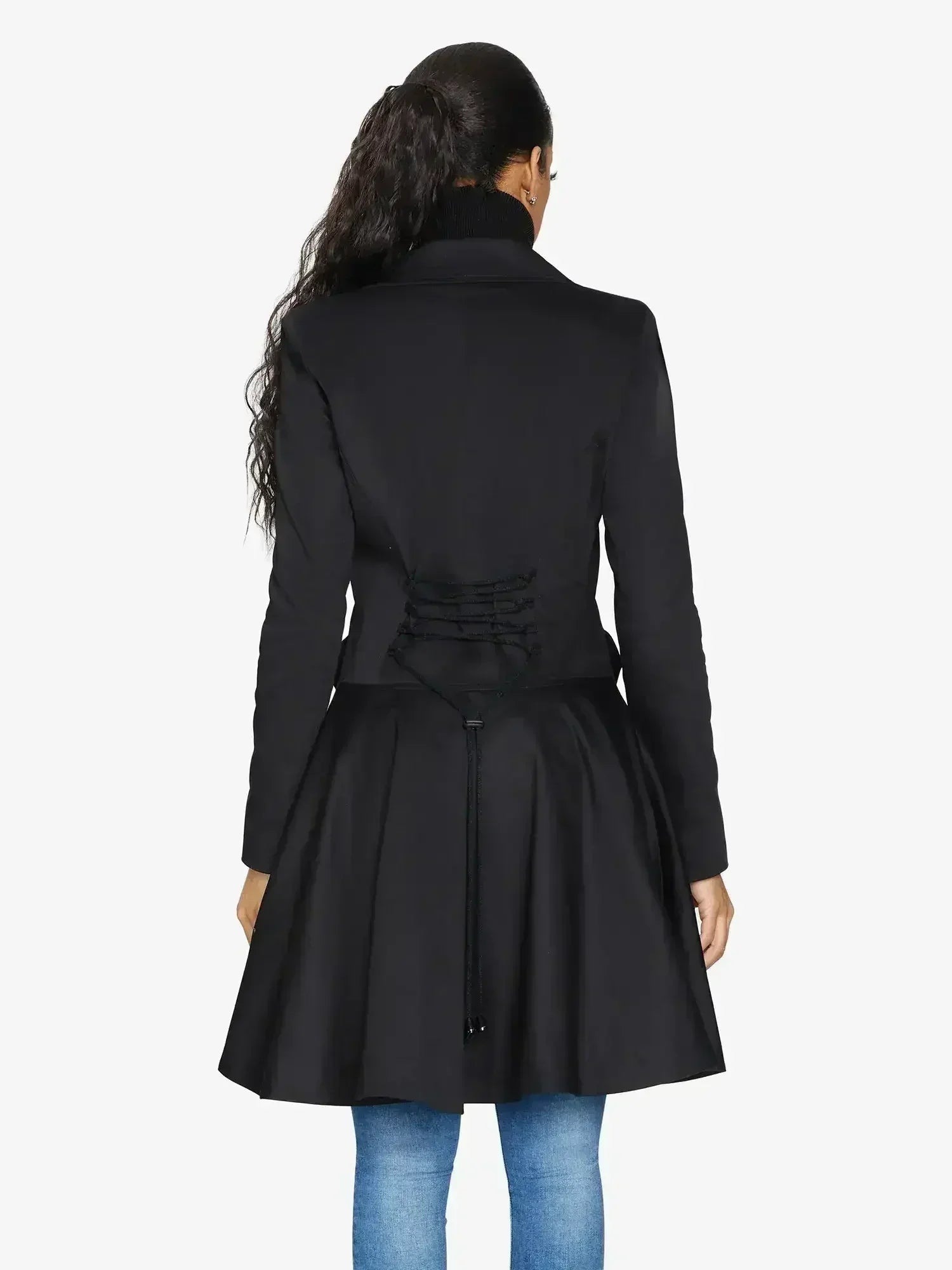 Spring/Summer Double Breasted Skater Coat (1102-SP) - - Jackets & Coats