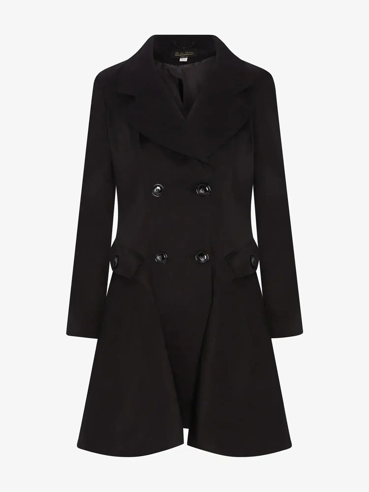 Spring/Summer Double Breasted Skater Coat (1102-SP) - - Jackets & Coats