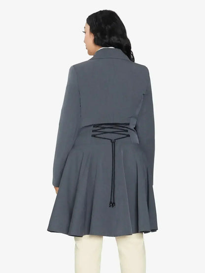 Spring/Summer Double Breasted Skater Coat (1102-SP) - - Jackets & Coats