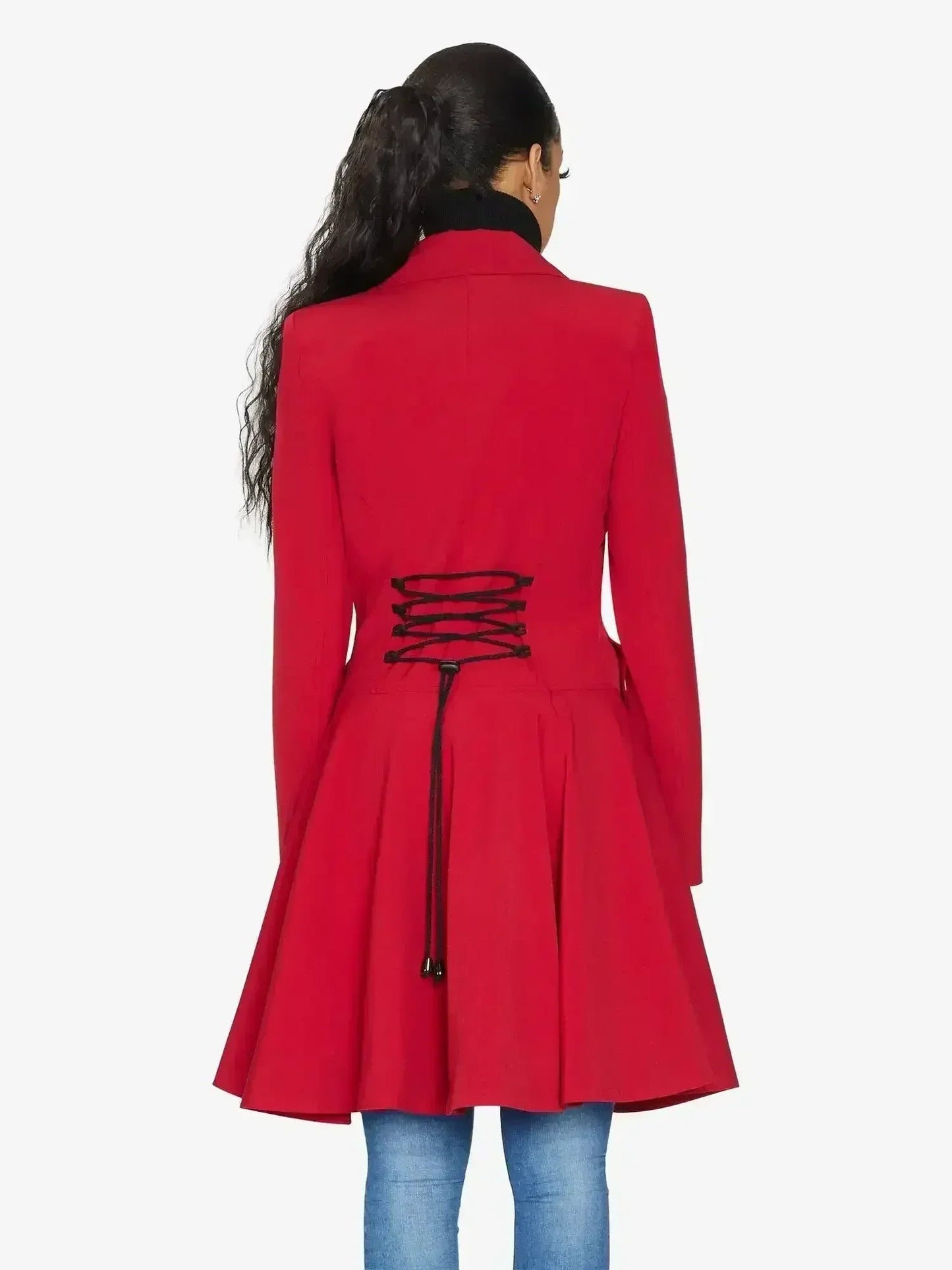 Spring/Summer Double Breasted Skater Coat (1102-SP) - - Jackets & Coats