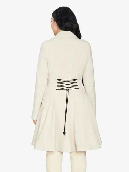 Spring/Summer Double Breasted Skater Coat (1102-SP) - - Jackets & Coats