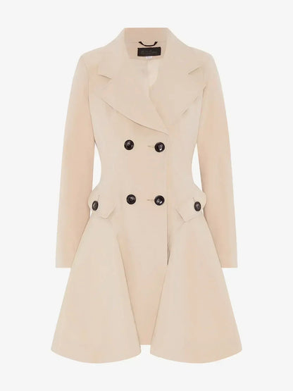 Spring/Summer Double Breasted Skater Coat (1102-SP) - - Jackets & Coats