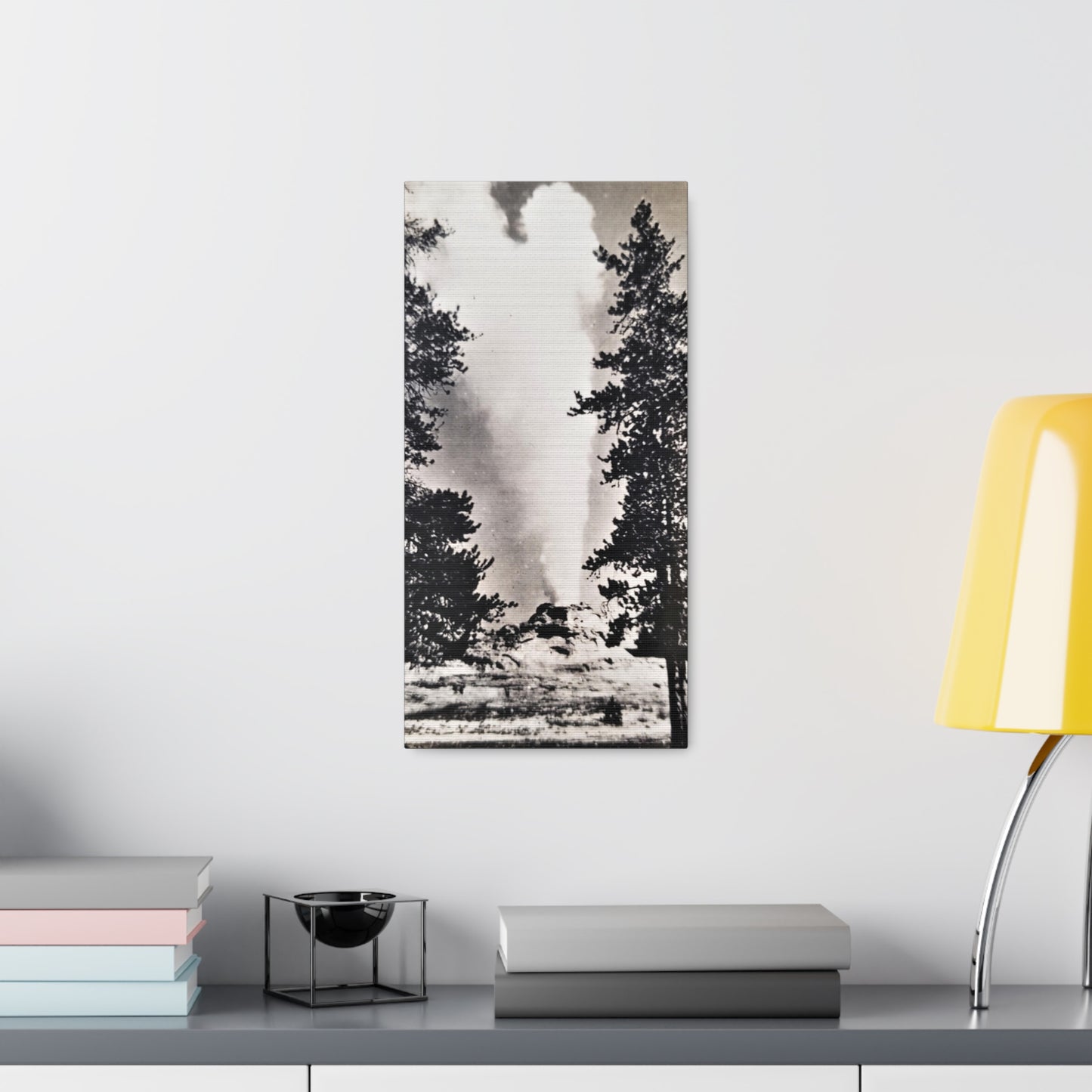 Castle Geyser Yellowstone Canvas Gallery Wraps