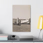 Army Pursuit Plane Ames Airport 1939 Canvas Gallery Wraps 16″ x 24″ 1.25"