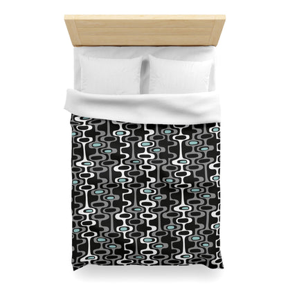 Modern Geometric Microfiber Duvet Cover - Kia Day Design