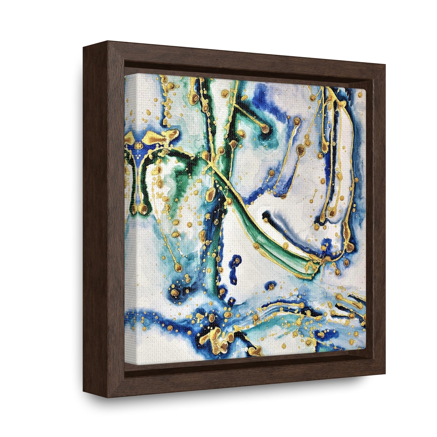 Blue Willow Gallery Canvas Wraps, Square Frame