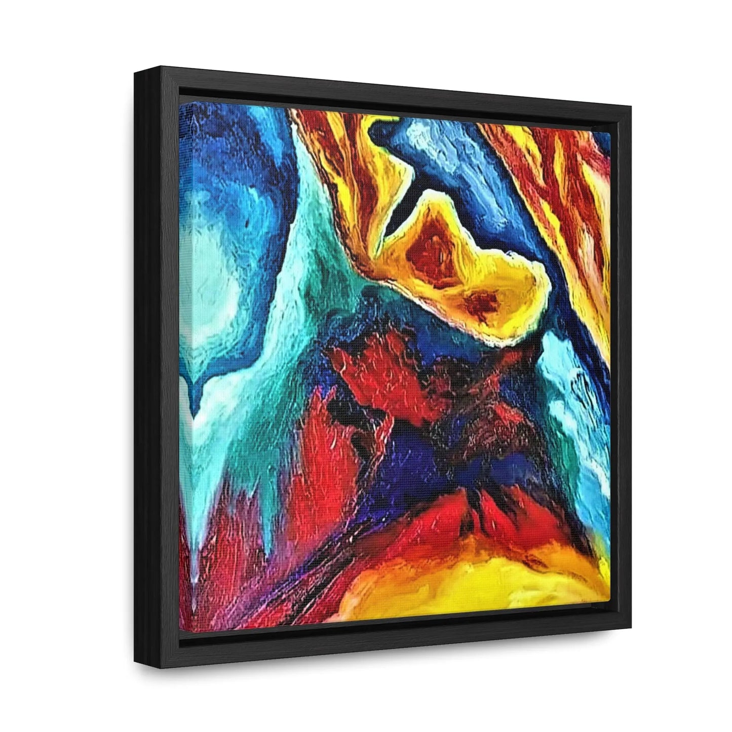 Cavern Gallery Canvas Wraps, Square Frame