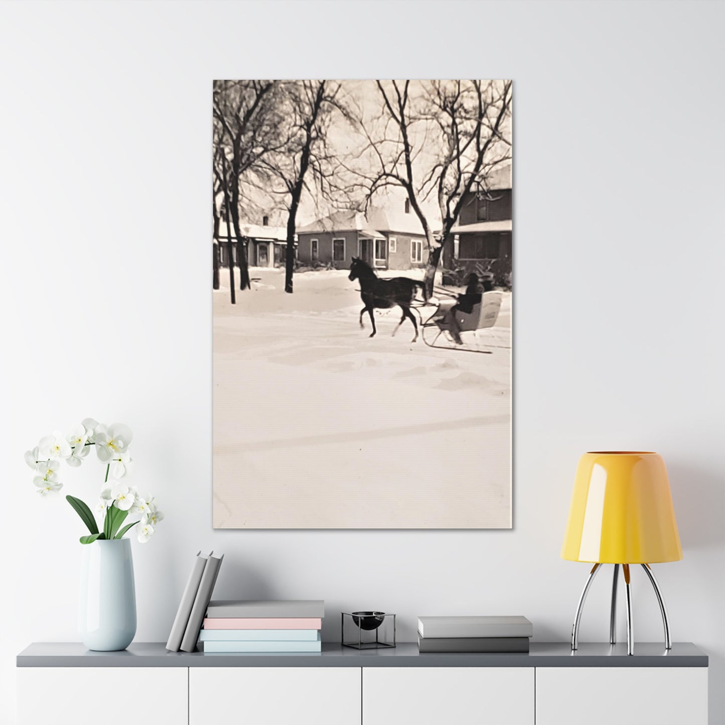 Carriage Ride Canvas Gallery Wraps