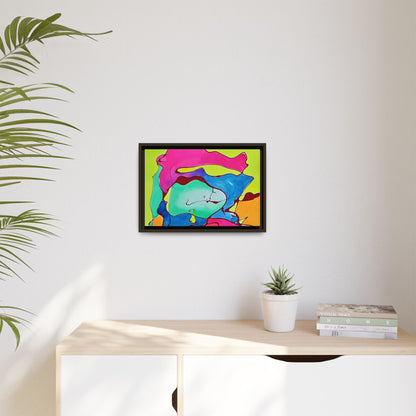 Kool Kid Matte Canvas Framed - Kia Day Design