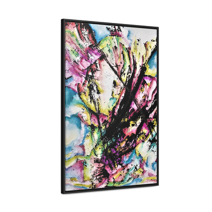 Kitty In Space Gallery Canvas Wraps, Vertical Frame