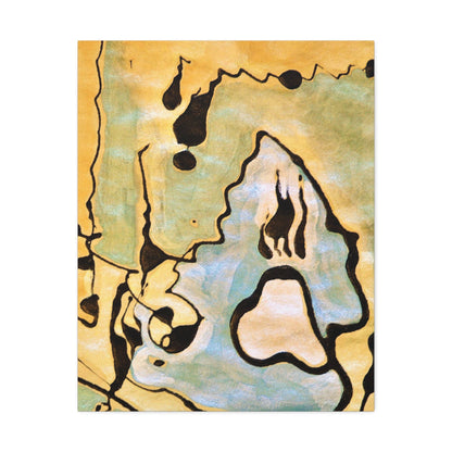 Screaming Ghost Stretched Canvas 1.5" 24″ x 30″