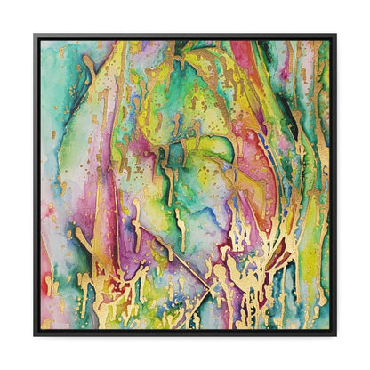 Acid Face Gallery Canvas Wraps, Square Frame 24″ x 24″ Premium Gallery Wraps (1.25″)