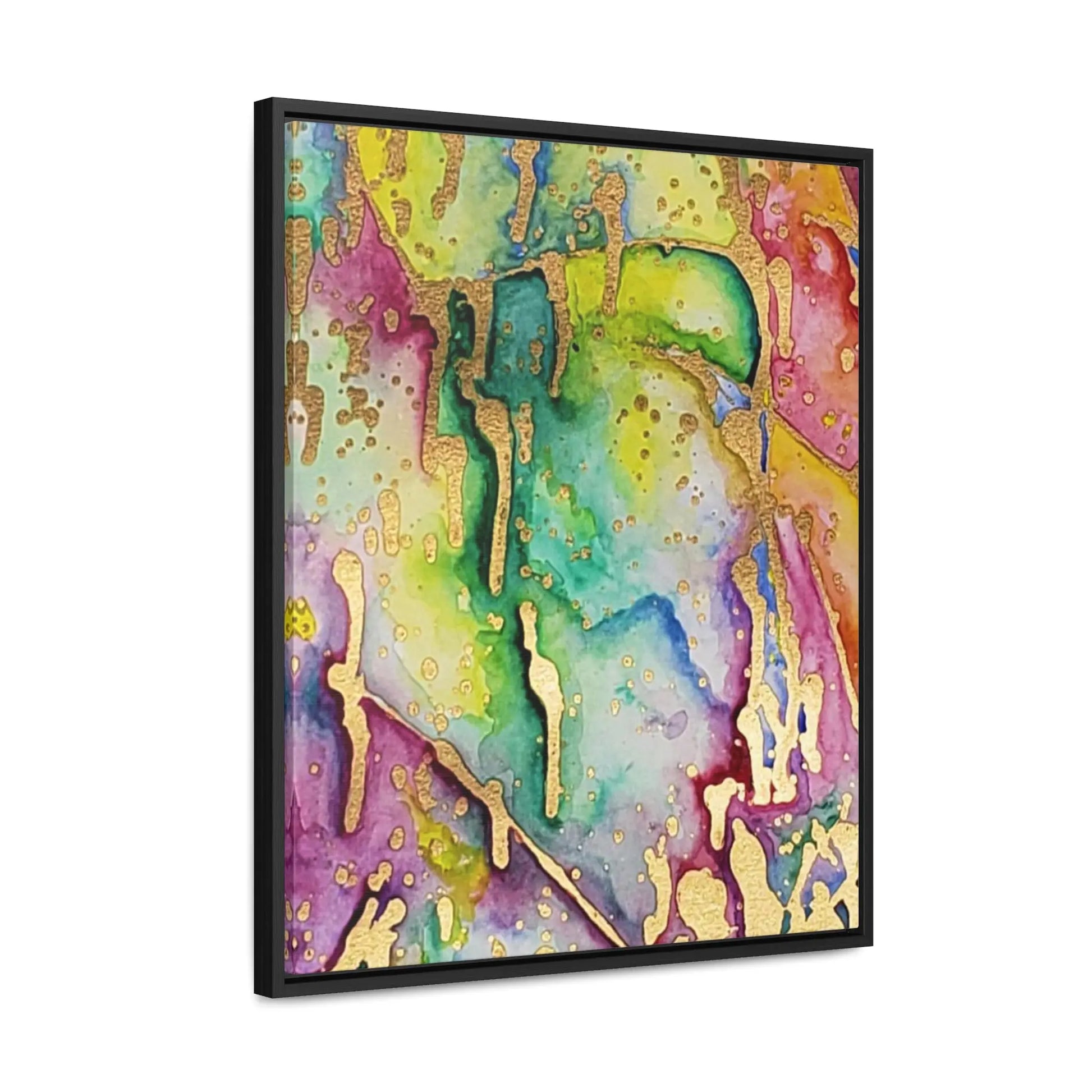 Acid Face Gallery Canvas Wraps, Vertical Frame