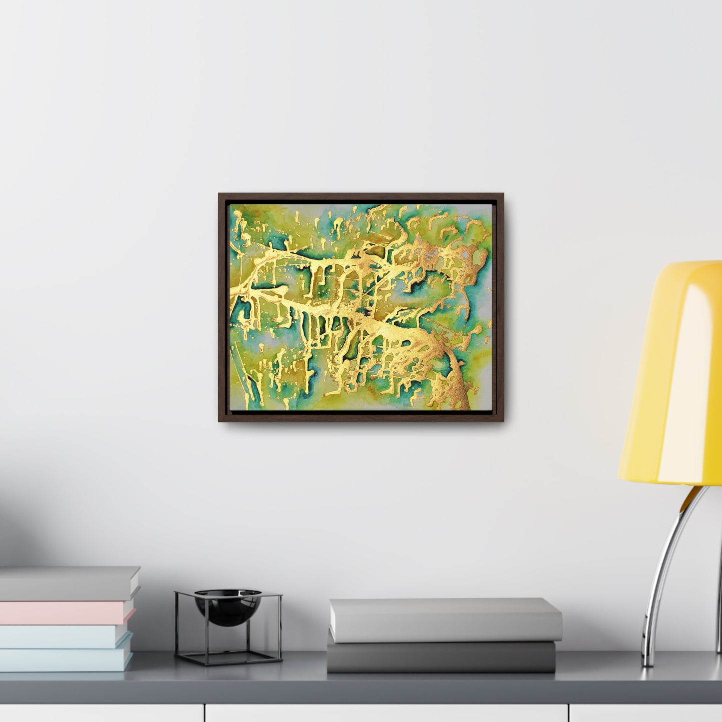 Acid Rain Gallery Canvas Wraps, Horizontal Frame