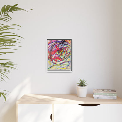 The Eye Framed Art Print - Kia Day Design