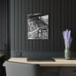 Black & White Urban Graffiti Acrylic Print — Industrial Alley Wall Art French Cleat - 16″ x 20″ (Vertical) 0.25'' - Home Decor