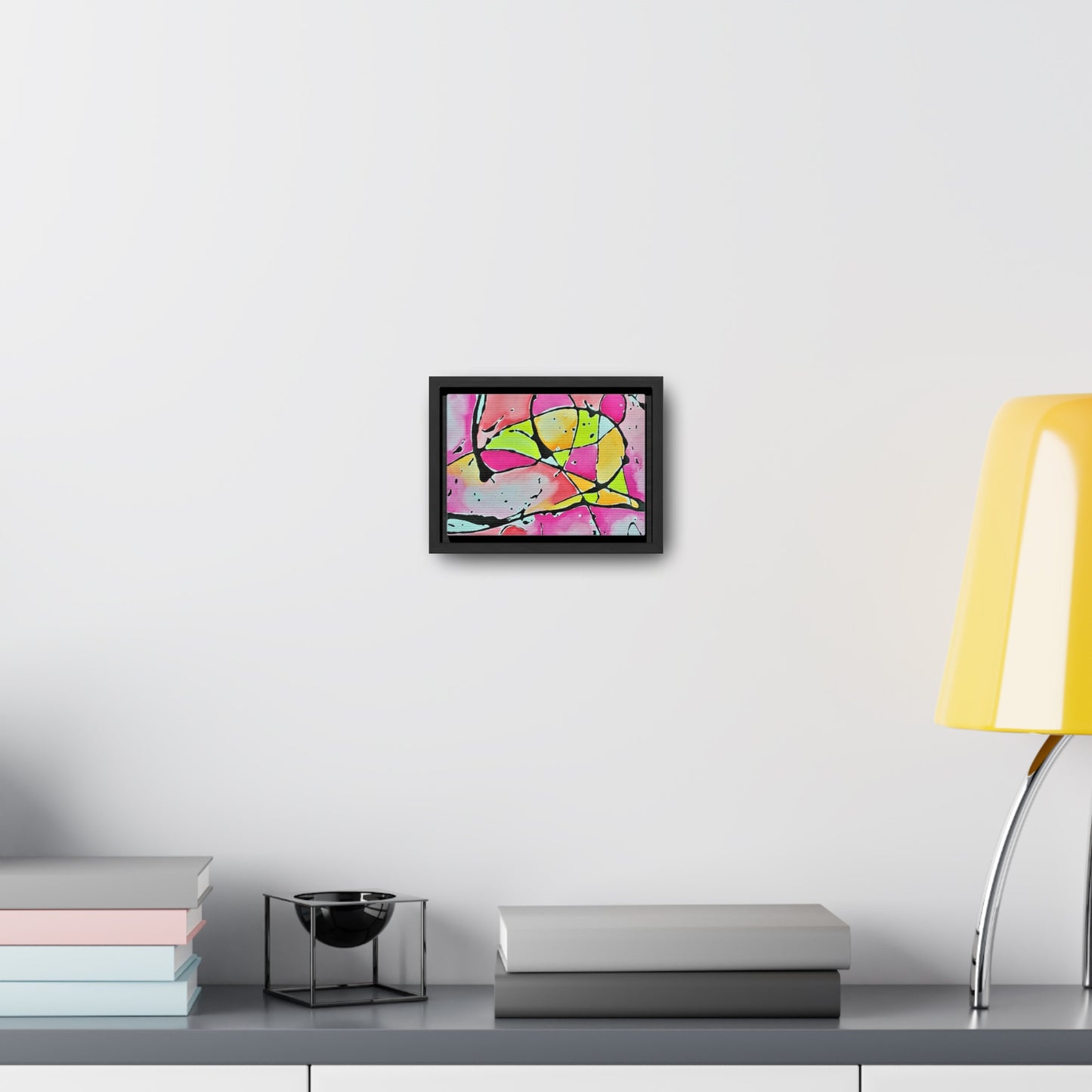 Pink Mouse Gallery Canvas Wraps, Horizontal Frame