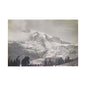 Mount Rainier Satin Canvas Stretched 36″ x 24″ (Horizontal) 1.5"