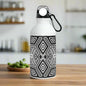 Black and White Diamond Oregon Sport Bottle White 13.5oz