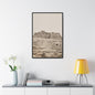 West Gallery Canvas Wraps Vertical Frame 24″ x 36″ Premium Gallery Wraps (1.25″) Black