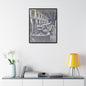 Boulder Dam Powerhouse Gallery Canvas Wraps Vertical Frame 24″ x 30″ 1.25" Black