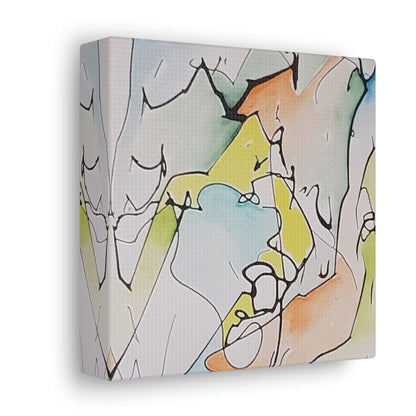 Misty Mountains Canvas Gallery Wraps