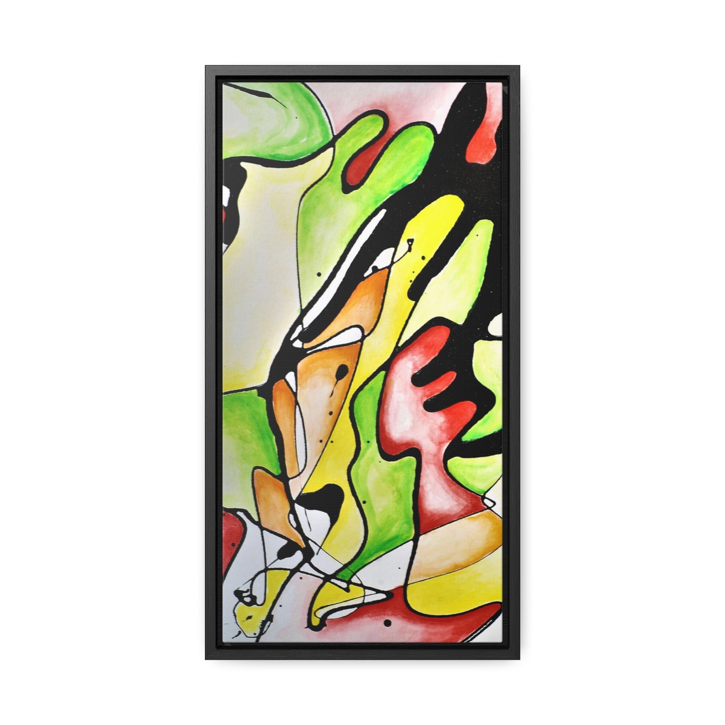 Red Mushroom Gallery Canvas Wraps, Vertical Frame