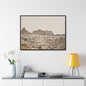 West Gallery Canvas Wraps Horizontal Frame 40″ x 30″ Black Premium Gallery Wraps (1.25″)