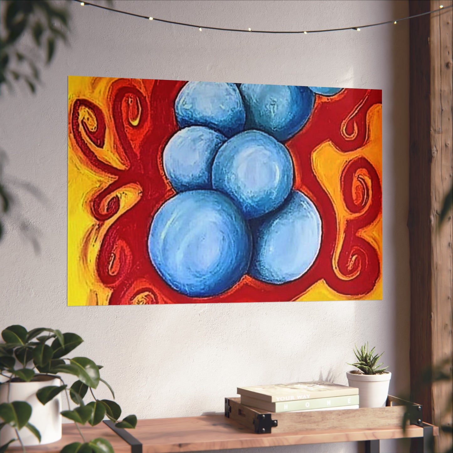 Blue Balls Fine Art Posters