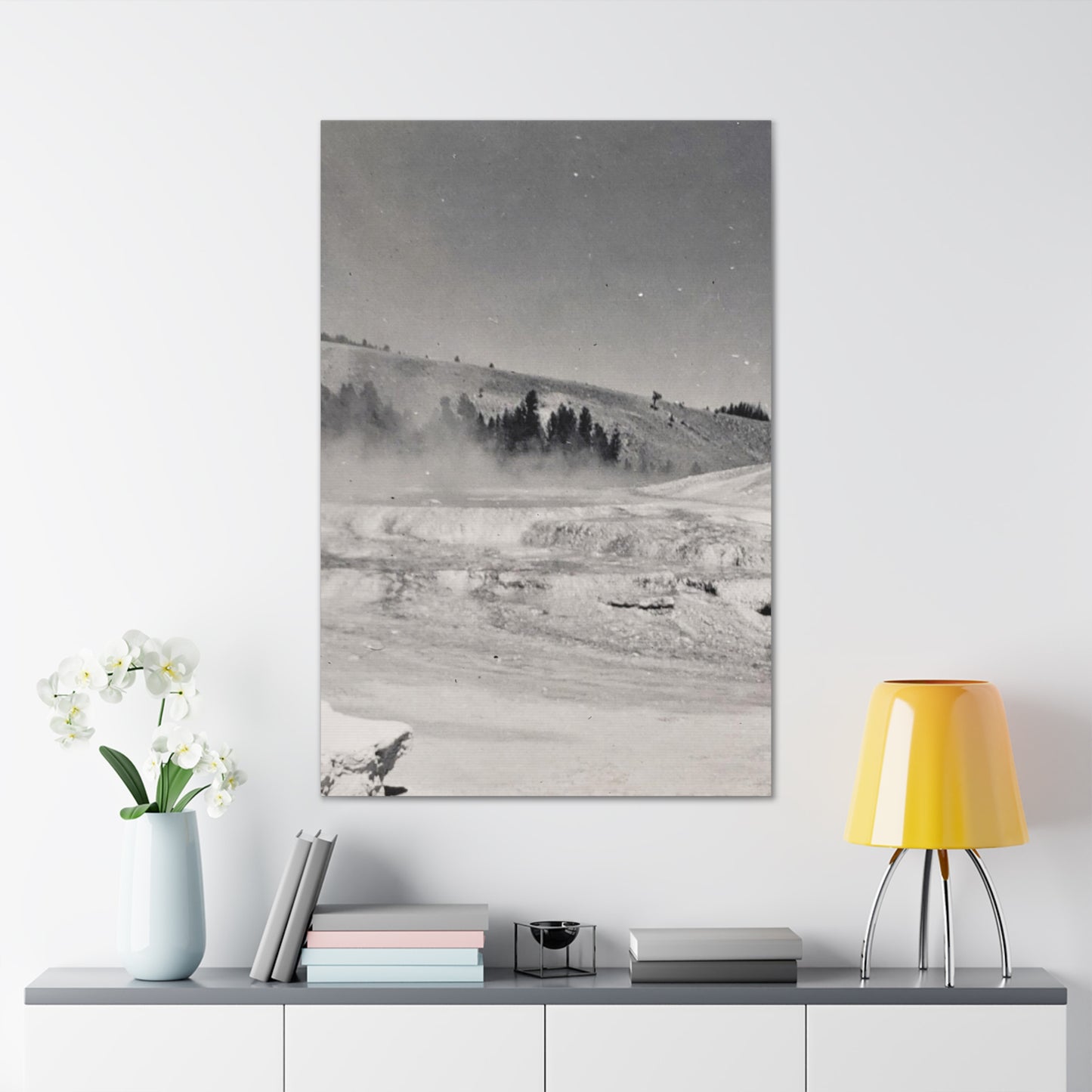 Mammoth Hot Springs Canvas Gallery Wraps