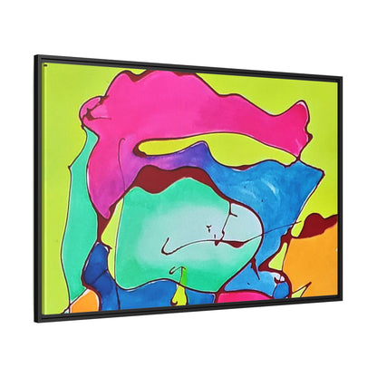 Kool Kid Matte Canvas Framed - Kia Day Design