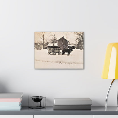 Milk Man Canvas Gallery Wraps 16″ x 12″ 1.25"