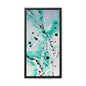 Teal Burst Gallery Canvas Wraps, Vertical Frame 10″ x 20″ Premium Gallery Wraps (1.25″)